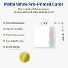 Avery Square Business Cards, Floral Design, 2.5" x 2.5", 90 Total - 2 of 4