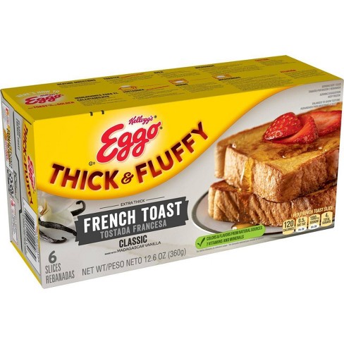 Eggo Frozen Thick Fluffy Original French Toast 12 6oz Target