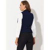 INSPIRE CHIC Women's Lapel Collar Dressy Versatile Racerback Waistcoat Suit Vest - 4 of 4