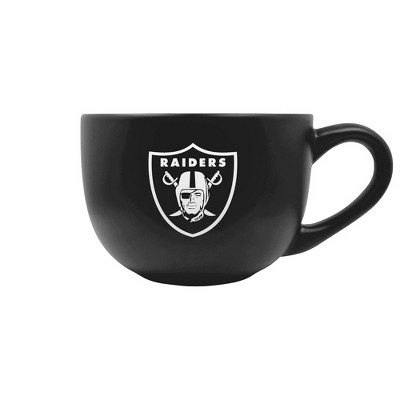 NFL Las Vegas Raiders Logo and NFL Shield Ceramic Mug