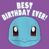 Girl's Pokemon Squirtle Best Birthday Ever T-Shirt - 2 of 4