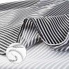 LunaLulinlk Shower Curtain Black and Grey - 4 of 4