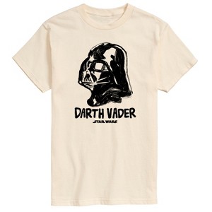 Men's - Star Wars - Sketch Darth Vader Short Sleeve Graphic T-Shirt - 1 of 3