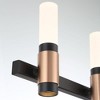 Eurofase Lighting Albany 12 - Light Vanity in  Black/Brass - 2 of 4