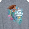 Women's - Disney - Ariel My True Voice Graphic Racerback Tank - 2 of 4