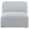 Meridian Furniture,Miramar Durable Linen Textured Armless - 3 of 4