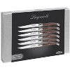 Trudeau Laguiole Steak Knives with Pakkawood Handles, Set of 6, Stainless/Wood - 2 of 3