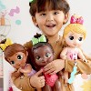 Baby Alive Shampoo Snuggle Sophia Sparkle Brown Hair Water Baby Doll Playset - 2 of 3