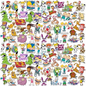 Nickelodeon 90'S Nick 90'S Vinyl Large Deluxe Stickers Variety Pack of 100 - 1 of 4
