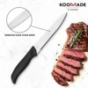 DOMETOUR 23pc Soft Grip Cutlery Block Set - 3 of 4