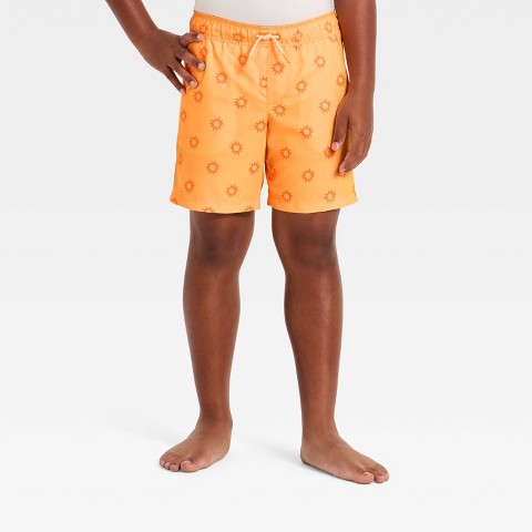 Cat & Jack Boys' Swim Trunks - Cat & Jack™ Orange L