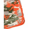 Jurassic Park T-Rex UPF 50+ Rash Guard Twill Swim Trunks Outfit Set Toddler - 4 of 4