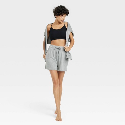 Women's French Terry Lounge Shorts - Colsie™ : Target