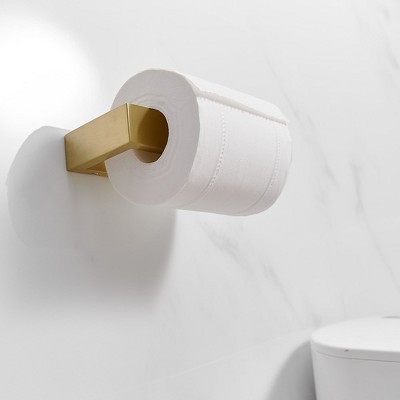 Brushed Gold Stainless Steel Wall Mounted Towel Rack Set