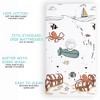 JumpOff Jo - 100% Cotton Fitted Crib Sheet, Super Soft, for Standard Crib Mattresses and Toddler Beds - 2 of 4