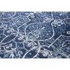 Rizzy Home Alora Decor Swagger Scrollwork Rectangle Rug Dark Blue - 4 of 4