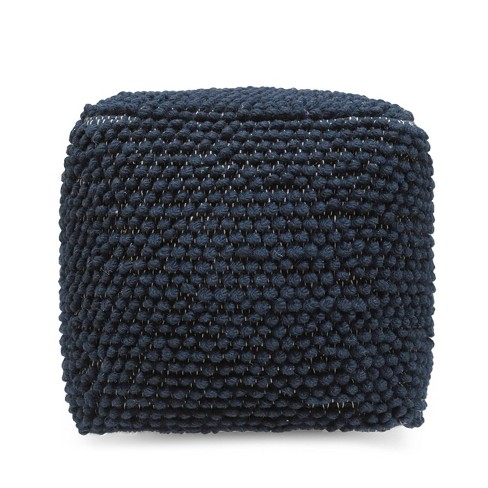 Blue pouf deals target