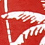 allover palm red