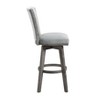 NicBex Dining Chairs Set of 2 Pub Height Chairs Seat Tufted Fabric with Solid Wood Frame for Kitchen,Gray - 2 of 4