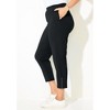 Catherines Women's Plus Size Suprema Studio Slim Leg Zip Pant - 4 of 4