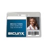 SICURIX Proximity Badge Holders, Horizontal, Clear, Pack of 50 - 2 of 4