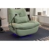 270° Swivel Glider Recliner Chair with Power Recline, USB & Type-C Charging Ports, Bluetooth Speaker, Hidden Arm Storage, and Atmosphere Lamp - 2 of 4