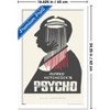 Trends International Alfred Hitchcock - Psycho (1960) Silhouette Framed Wall Poster Prints - 3 of 4