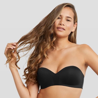 Maidenform Self Expressions Women's Side Smoothing Strapless Bra SE6900 -  Black 34D