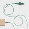 6' Lightning to USB-A Cable 2-Port 3.1A Car Charger - heyday™ - 2 of 3