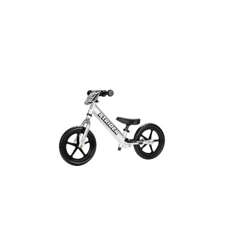 12 Pro Balance Bike Ages 18 Months to 5 Years Silver Strider 