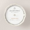 Scalloped Ceramic Lavender and Birch Jar Candle Cream - Hearth & Hand™ with Magnolia - 3 of 4