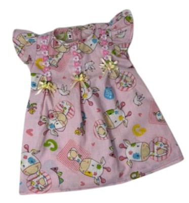 Doll Clothes Superstore Cotton Nightgown With Giraffe Fits 15-16 Inch Baby Dolls