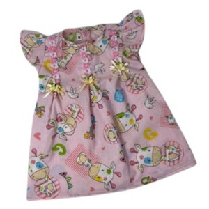 Doll Clothes Superstore Cotton Nightgown With Giraffe Fits 15-16 Inch Baby Dolls - 1 of 4