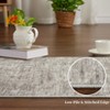 Area Rug, Living Room Machine Washable Rug, Modern Abstract Non-Slip Bedroom Rug, Solid Area Rug Home Decor - 3 of 4