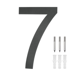 Unique Bargains 304 Stainless Steel Waterproof Rustproof House Numbers 1 Pc - 1 of 4
