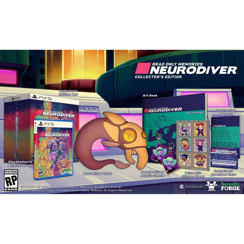 Read Only Memories: NEURODIVER Collector&#39;s Edition - PlayStation 5, 2 of 10