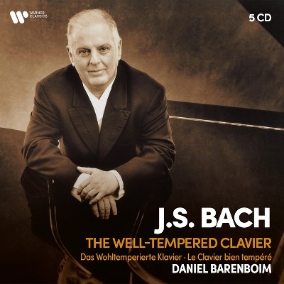 BARENBOIM,DANIEL - BACH: THE WELL-TEMPERED CLAVIER (CD)