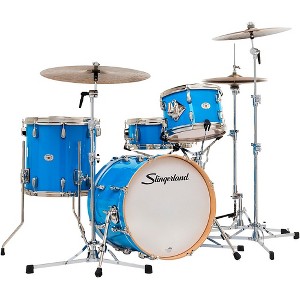 Slingerland Studio King 4-Piece Shell Pack With 18" Bass Drum Lunar Blue Lacquer - 1 of 4
