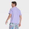 Men's Short Sleeve V-Neck Button-Down Shirt - Goodfellow & Co™ - 2 of 3