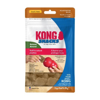 KONG Peanut Butter Dog Treats - S - 8oz