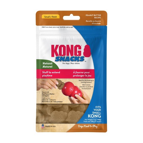  KONG - Classic Dog Toys with Easy Treat Peanut Butter