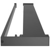 vidaXL Shower Shelf for Walk-in Shower Wall Black 35.4 in. Aluminum - 4 of 4