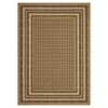 Area Rugs for Living Room Bedroom Farmhouse Bordered Braided Print Rug Geometric Soft Low Pile Non-Slip Area Rug - 4 of 4