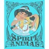 Girl's Aladdin Jasmine Spirit Animal Crop T-Shirt - 2 of 3