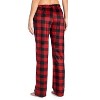 Ashford & Brooks Women's Plush Mink Fleece Pajama Sleep Pants - 3 of 4