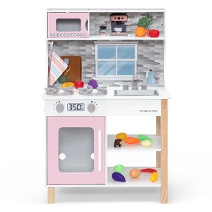 Delta Children Realistic Little Chef Play Kitchen with 15 Accessories - 1 of 4