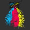 Men's Design By Humans CMYK Shoots By clingcling T-Shirt - 2 of 4
