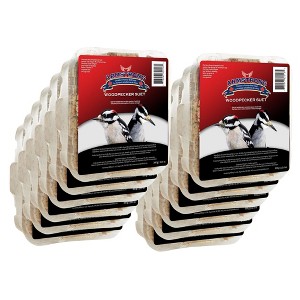 Armstrong Wild Bird Food Woodpecker Suet Cake, 10.6oz (Pack of 12) - 1 of 4