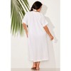 Swimsuits for All Gauze High-Low Sun Dress Cover Up (Plus Sizes Available) - 3 of 4
