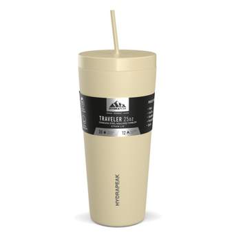  Hydrapeak Grande Insulated Stainless Steel Tumbler with Lid and  Straw - 25 oz Thermal Metal Cup For Wine, Coffee, Iced Water and More -  Double Wall, Reusable Ideal for Travel (Camo) 
